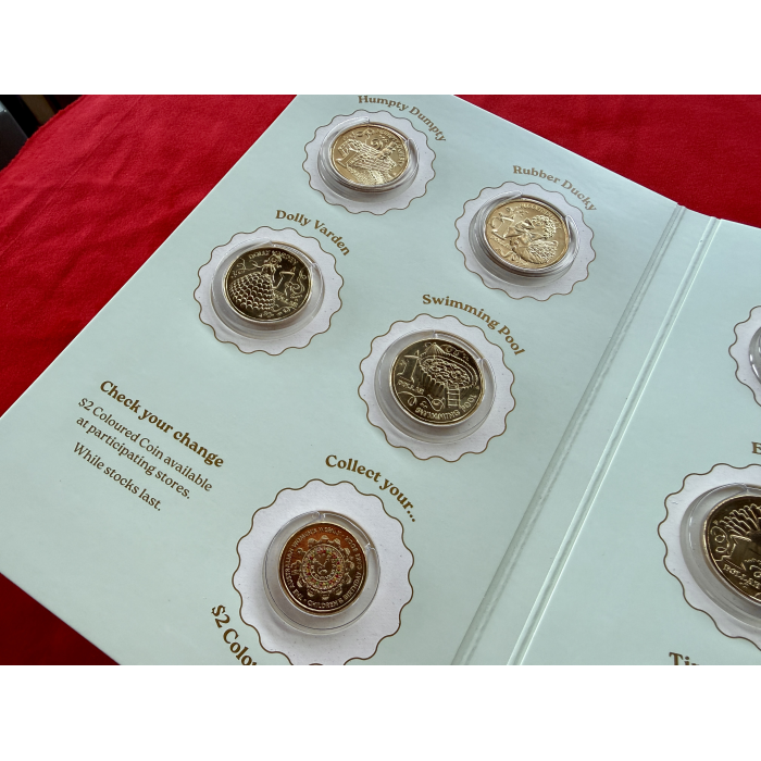 2025 WOMENS WEEKLY - Children’s Birthday Cake Book - 10 Coin Set with $2 Coin