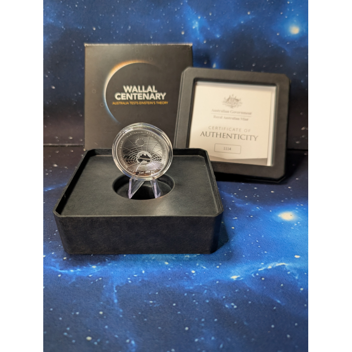 Australia 2022 $5 Wallal Centenary - Silver Domed Proof Ag .999 31.1g 39.62mm 2.