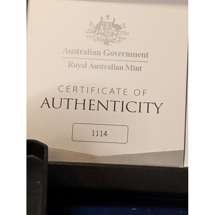 Australia 2022 $5 Wallal Centenary - Silver Domed Proof Ag .999 31.1g 39.62mm 2.