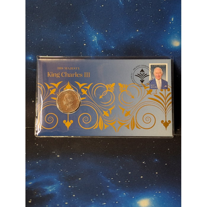 2024 King Charles III  50c Postal Numismatic Cover (PNC)