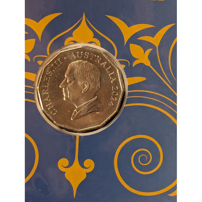2024 King Charles III  50c Postal Numismatic Cover (PNC)