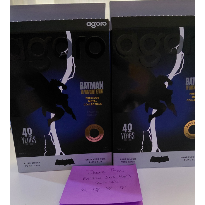 Agoro Batman the dark night returns engraved foil