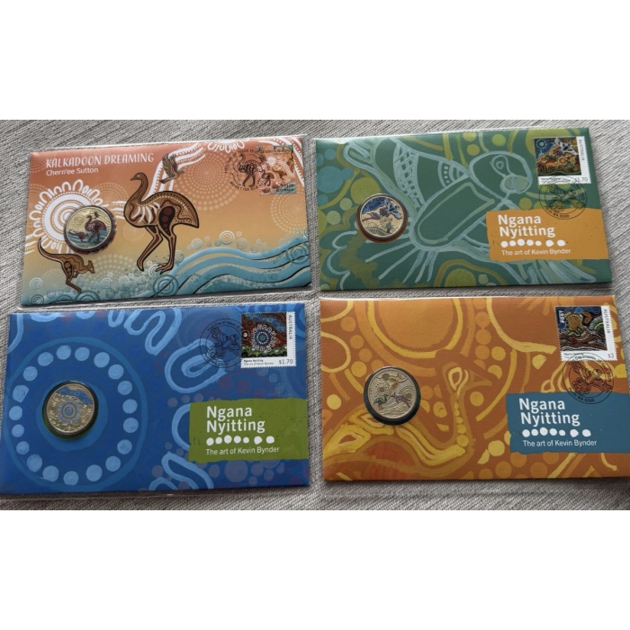2024 Kalkadoon Dreaming & 2025  3x Ngana Nyitting PNC Coin