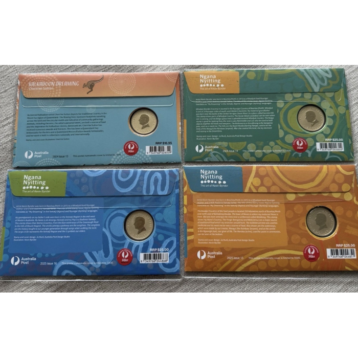 2024 Kalkadoon Dreaming & 2025  3x Ngana Nyitting PNC Coin