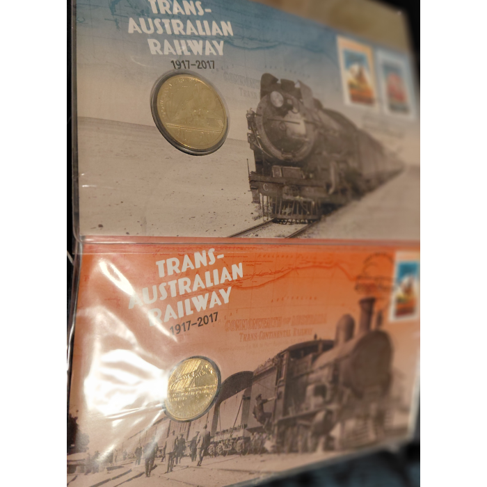 Trainlovers this duo of pncs are for year - 2017 Trans-Australian Railway