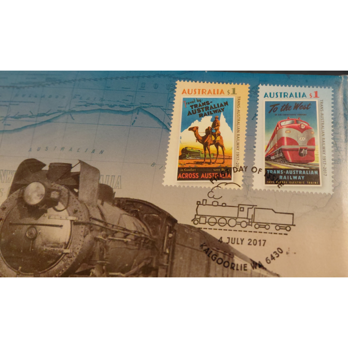 Trainlovers this duo of pncs are for year - 2017 Trans-Australian Railway