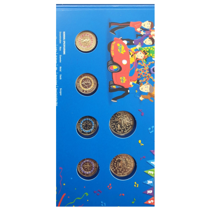 2021 Australia 30th Anniversary of The Wiggles - Six Coin Collection Set