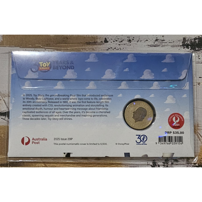 2025 Toy Story '30 Years & Beyond' $1 PNC