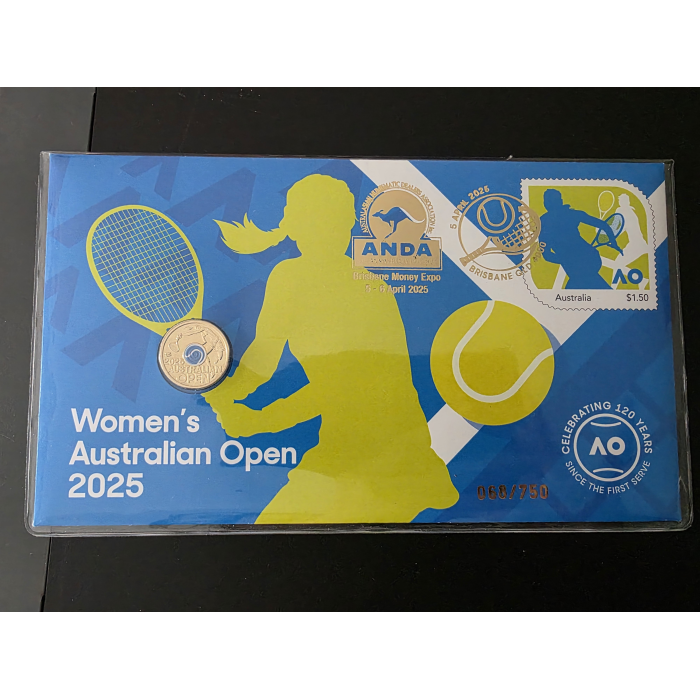 ANDA Brisbane Money Expo- Women's Australian Open  2025 $1 PNC (#068/ 750)