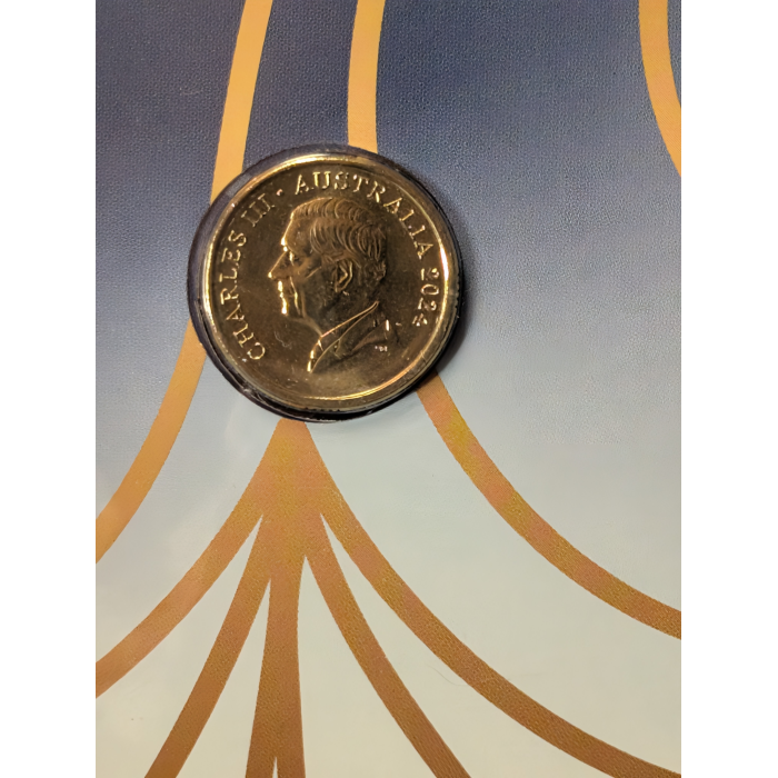 2024 His Majesty king Charles III $2 2 Dollar Elder RAM Coin Stamp PNC - Unc