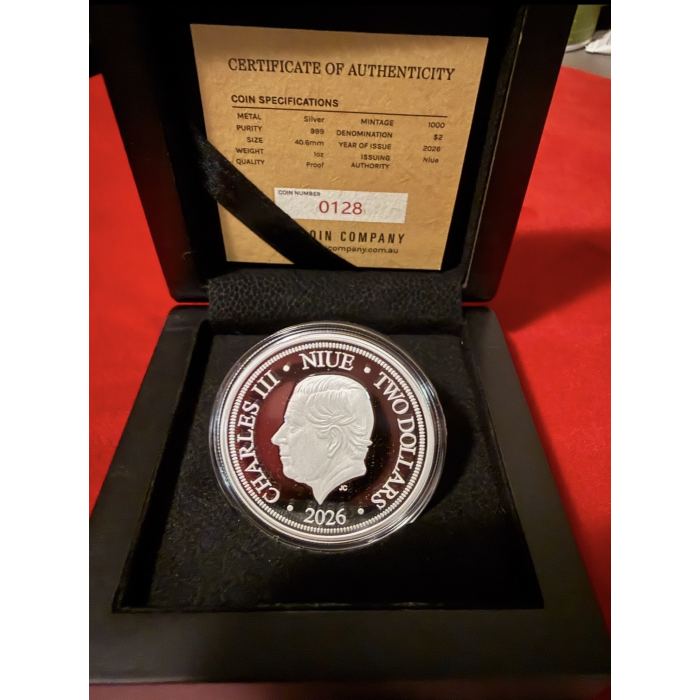 2026 Carpenter Bee 1oz Silver Proof Hologram Coin