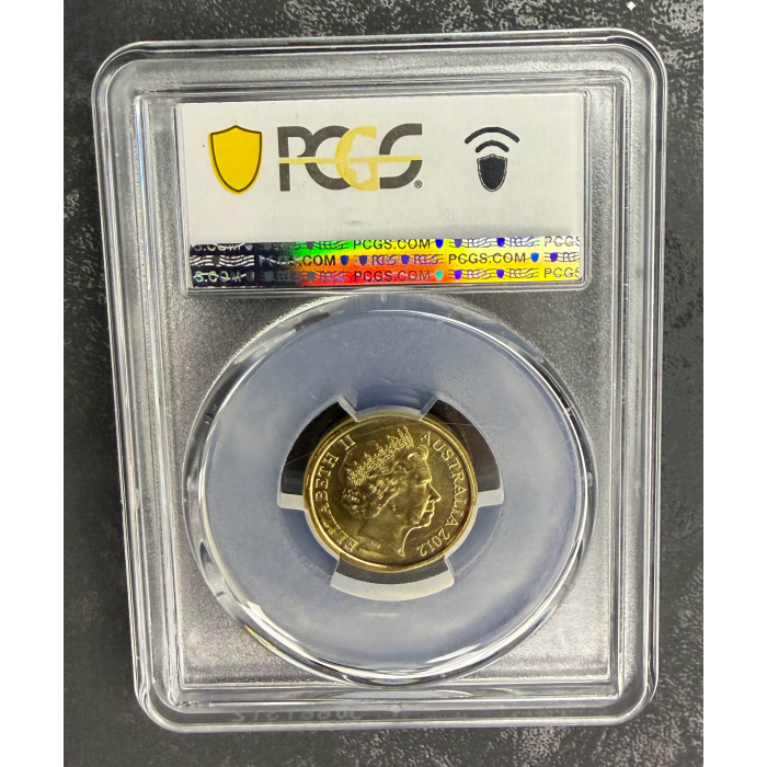 2012 $2 Remembrance Day Red Poppy Coin PCGS MS66