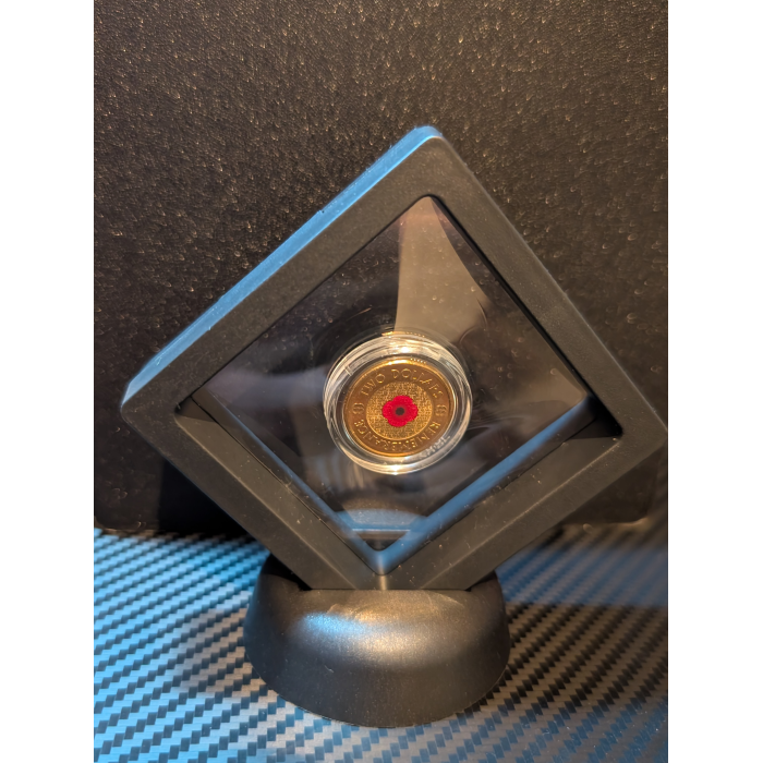 Red Poppy 2012 Remembrance $2 Two Dollar Rare Coin Australia UNC 