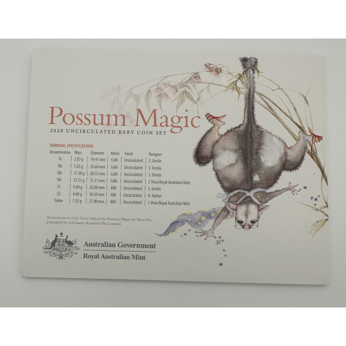 2020 Possum Magic Baby Mint Set