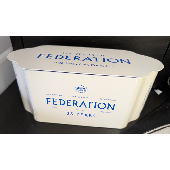 2026 125th anniversary of Federation 7 coin set 