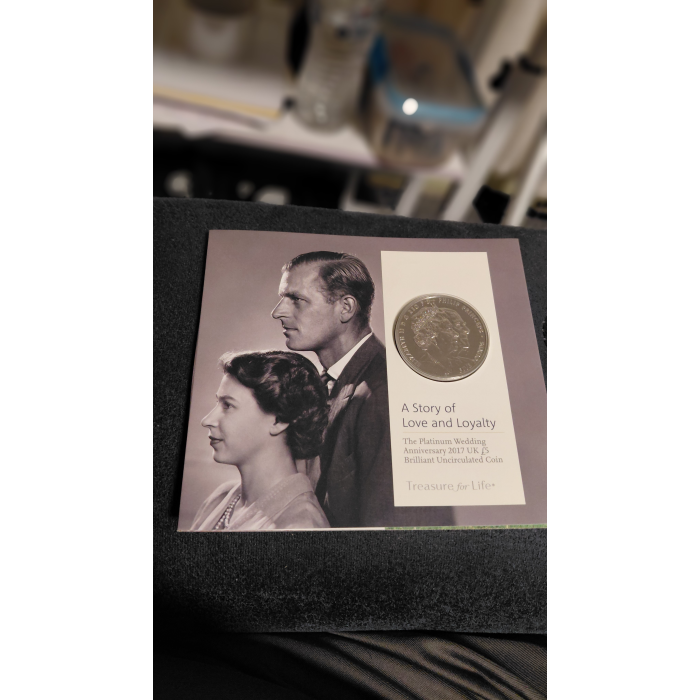 This ones for "Royal collectors"  for Queen's  Platinum Wedding Anniversary
