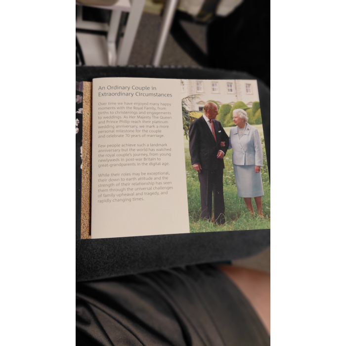 This ones for "Royal collectors"  for Queen's  Platinum Wedding Anniversary