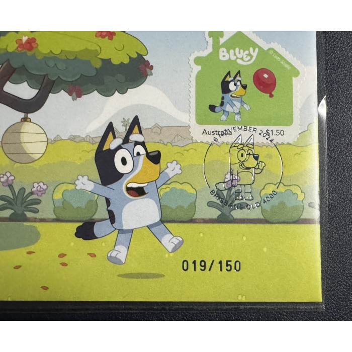 2024 $1 Bluey Silver Proof Coin PNC Limited Edition 19/150