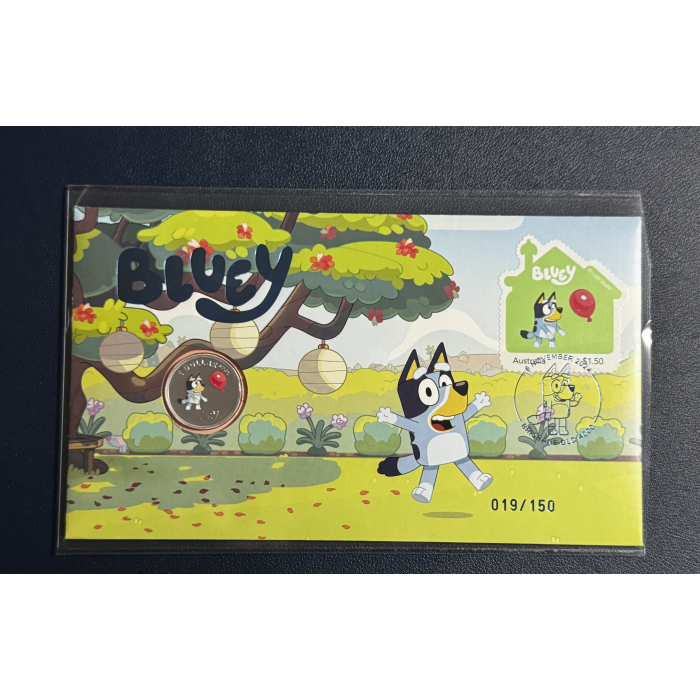 2024 $1 Bluey Silver Proof Coin PNC Limited Edition 19/150