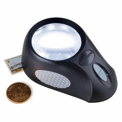 Magnifer BULLAUGE with 5x magnification, 6 LED’s